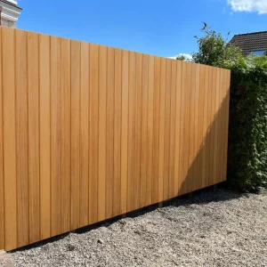 Schuttingplank Ayous channel siding 14.4x1.8cm - 215 cm Gecertificeerd