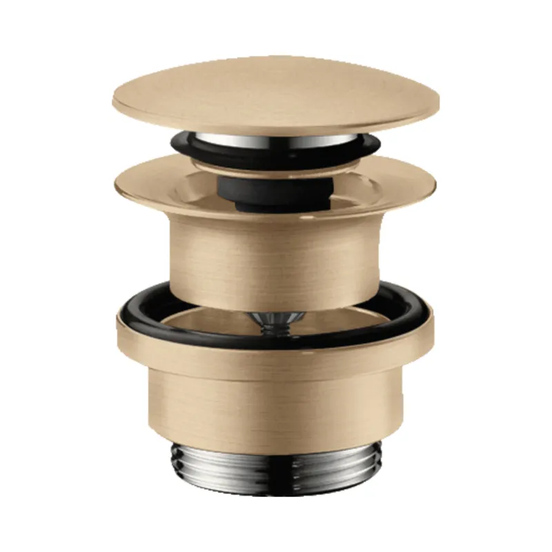 Push Open Afvoergarnituur DN32 HansGrohe Geborsteld Brons Bestel Nu