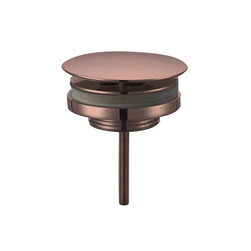 Lage Fontein AfvoerPlug Best Design Lyon 5/4 Mat Rose Goud Alleen Vandaag