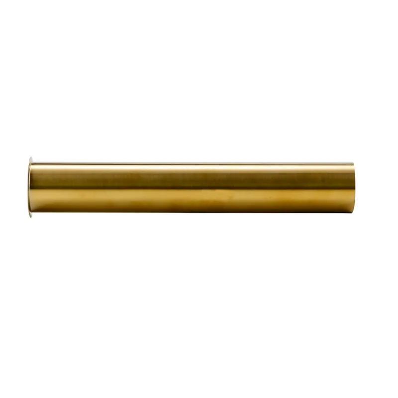 Sifon Verlengbuis BWS Mark Met Kraag 20 cm Geborsteld Messing Goud Superprijs