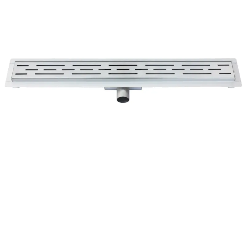 Premium Douchegoot Best Design Nice Met Flens 100cm RVS