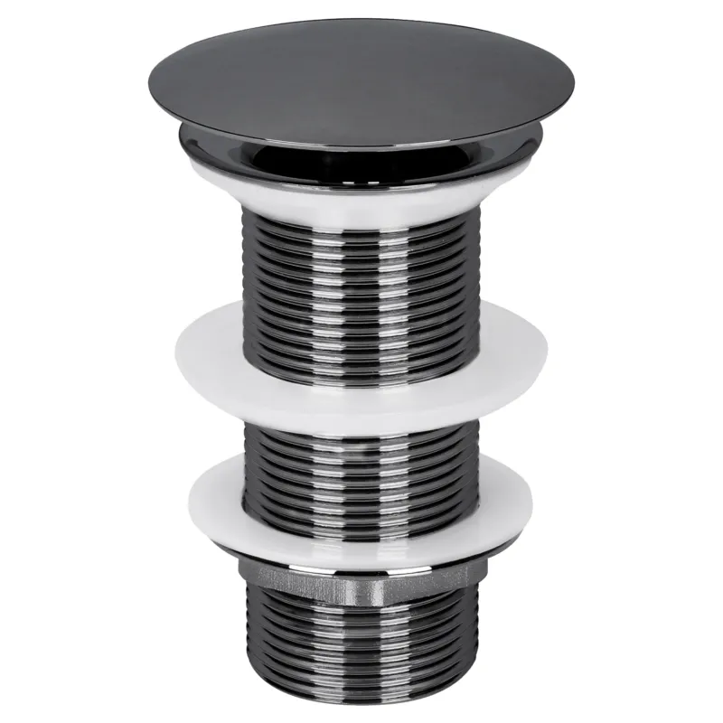Wastafel Afvoerplug Differnz Always Open 10 cm Gunmetal Superprijs
