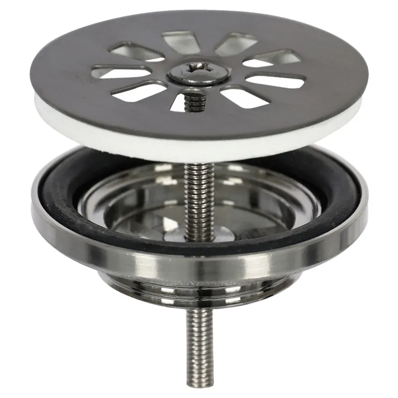 Premium Fontein Afvoerplug Differnz Mix Gunmetal