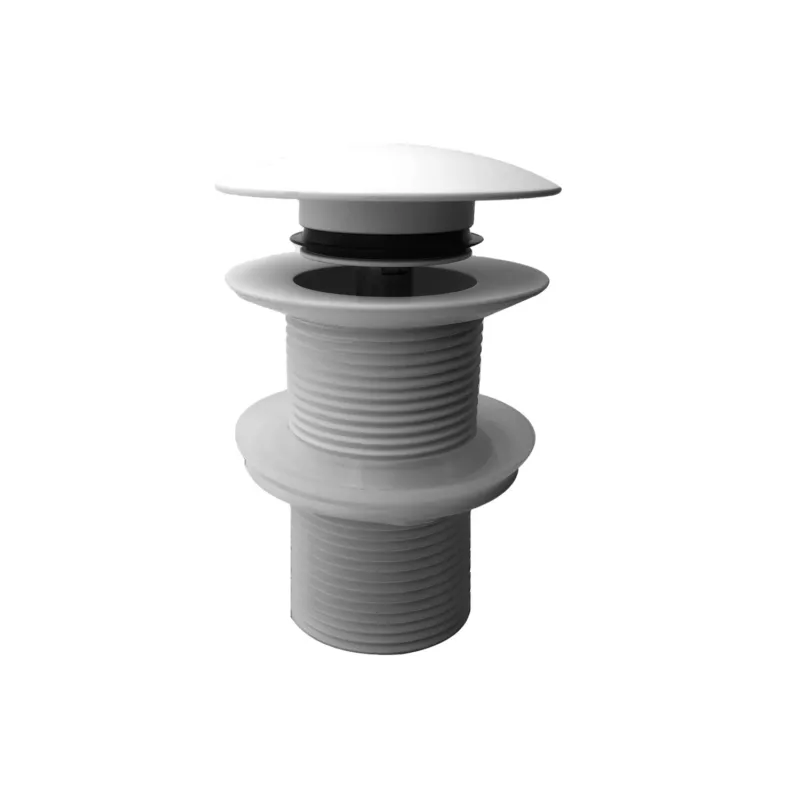 Actieprijs Clickwaste Afvoerplug Wiesbaden Caral Verlengd 5/4" Mat Wit