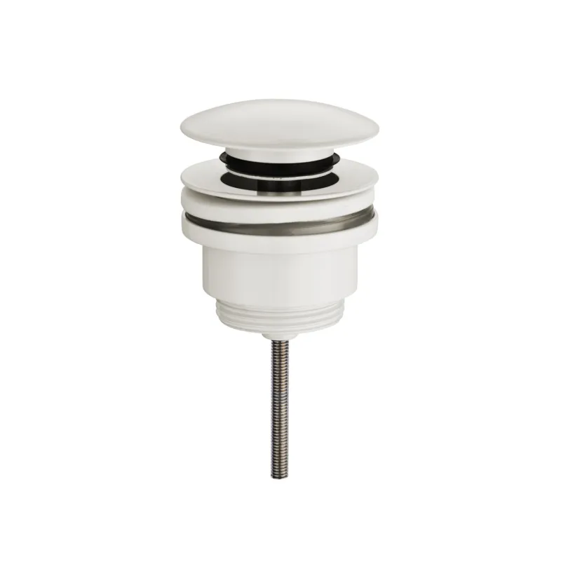 Clickwaste Afvoerplug Wiesbaden Caral 5/4" Glans Wit Superprijs