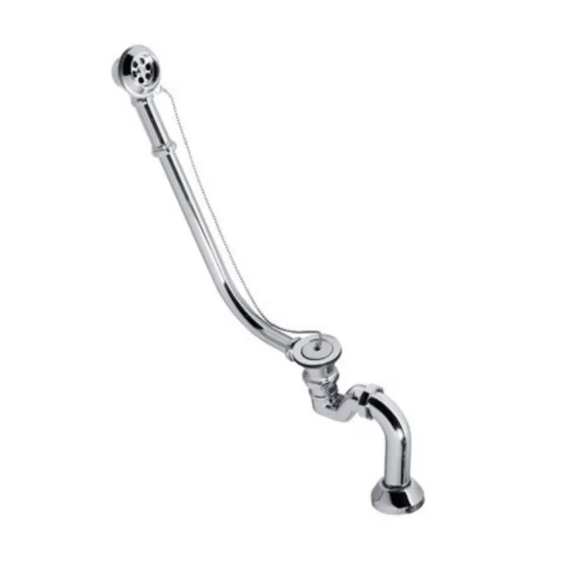 Must-Have Sapho Badafvoer Retro Inclusief Ketting Plug Chroom tbv Vrijstaand bad Retro