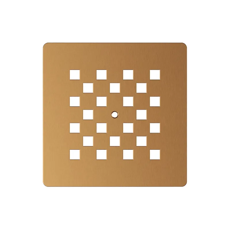 Afvoerrooster Goud t.b.v. Douchebak Relievo Crag Dagaanbieding