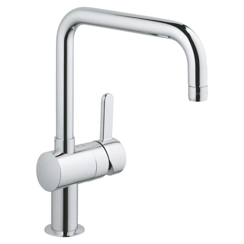 Actieprijs Keukenkraan Grohe Flair U-uitloop 1-Gats met Hoge Uitloop Chroom
