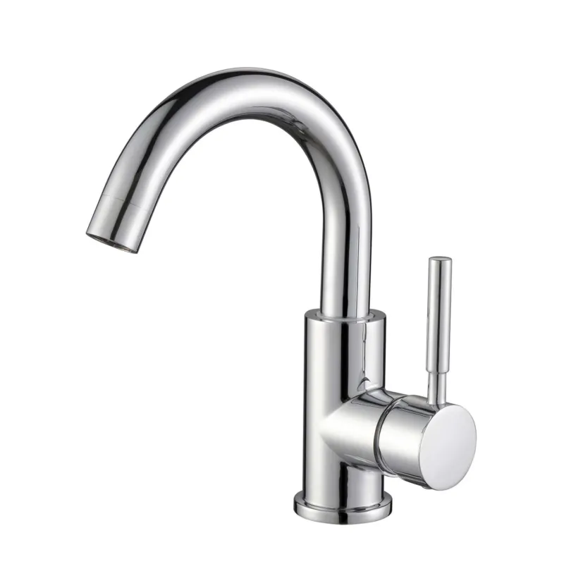 Wastafelmengkraan Auqa Splash Colorato Ensy Gebogen Uitloop Chroom Actieprijs