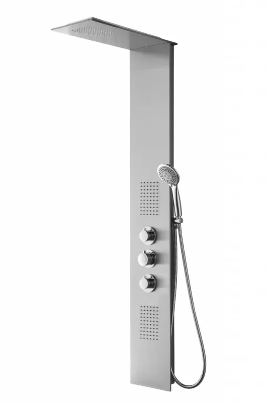 Belenos Rvs Douchekolom Met Thermostaatkraan 150X22 Cm Koop Online