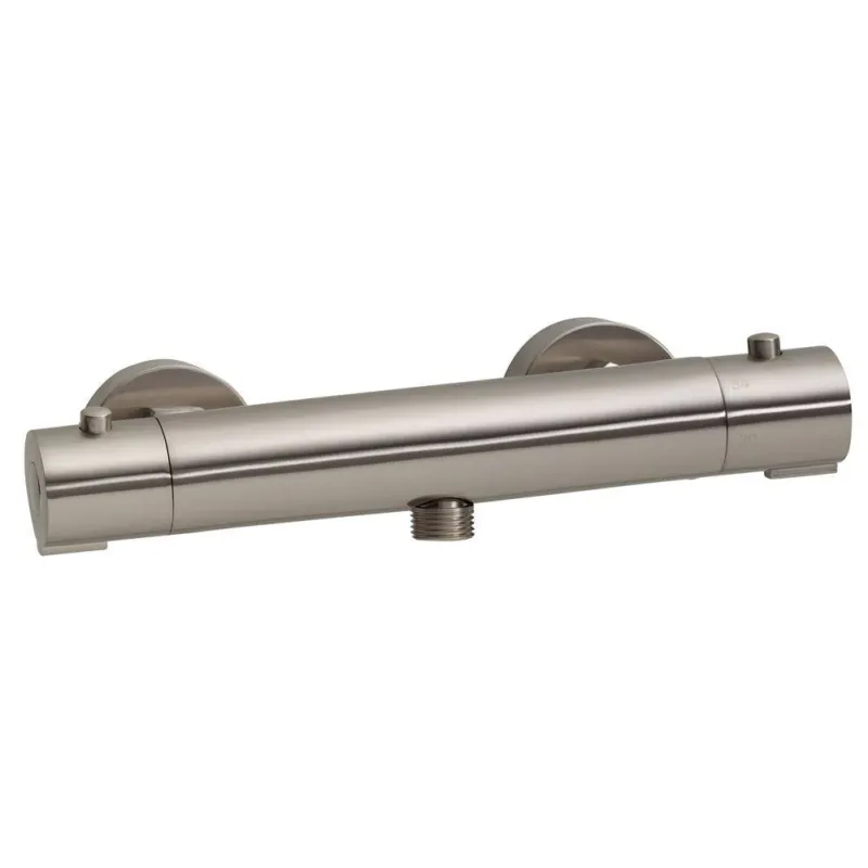 Shop Nu Douchethermostaatkraan Rimini (Rvs Look) Geborsteld Staal 15Cm