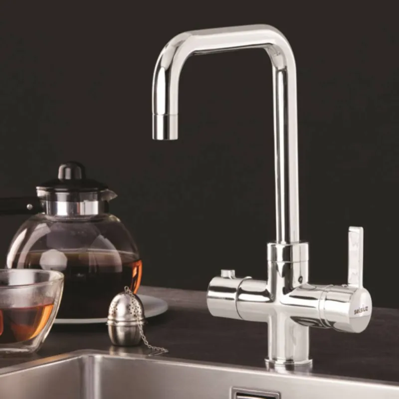 Kokendwaterkraan Selsiuz Haaks Chroom (Inclusief Boiler) Meest Verkocht