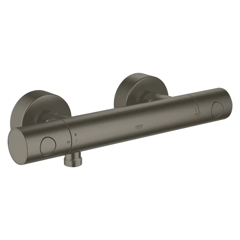 Thermostaatkraan Grohe Grohtherm 1000 Cosmopolitan M Opbouw Douchekraan Hard Graphite Geborsteld Beste Prijs