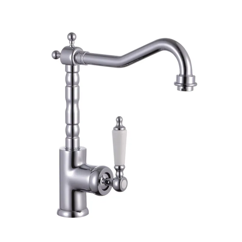 Keukenmengkraan Schutte Old Style Retro Hoge Draaibare Uitloop Chroom Shop Nu
