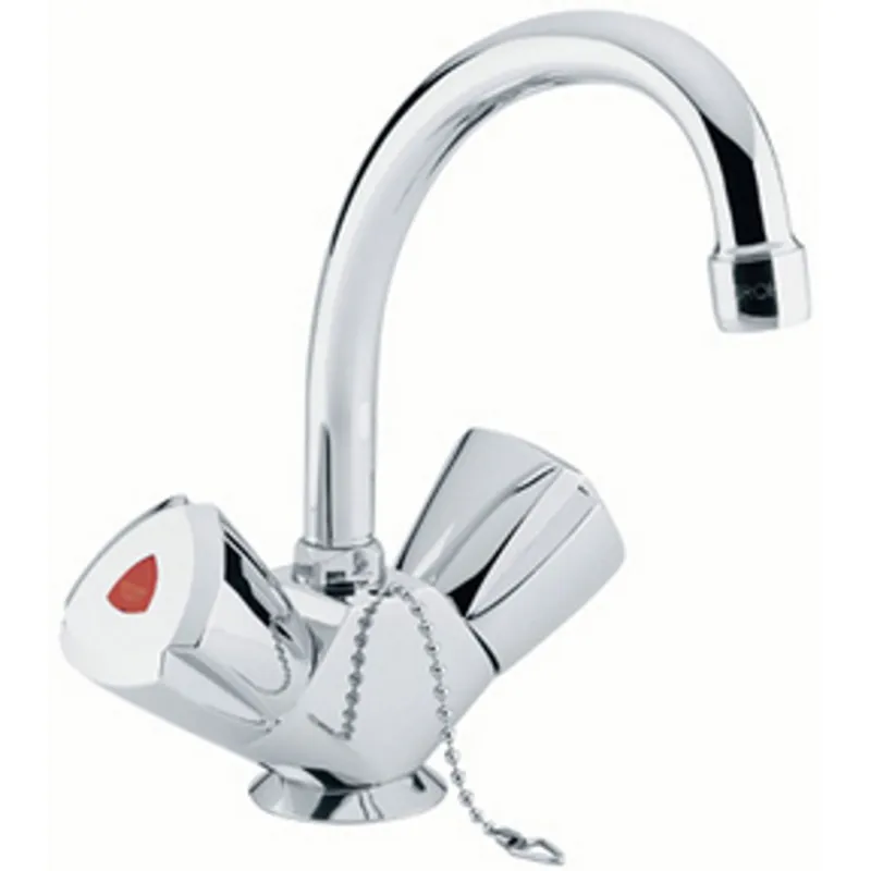 Wastafelkraan Grohe Costa Trend Mengkraan met Ketting Hoge Kwaliteit