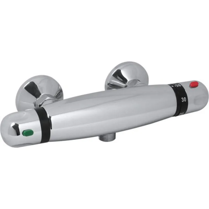 Gecertificeerd Douchekraan Thermostatisch Plieger Verano HOH 12 cm Chroom