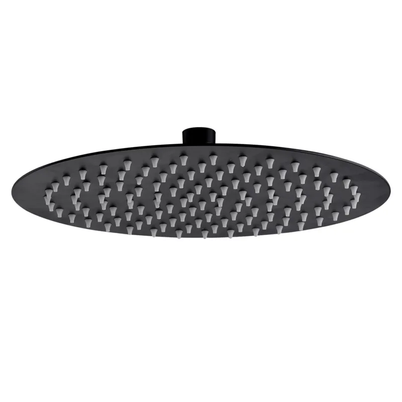 Hoofddouche BWS Colorato Rond 20 cm Mat Zwart Lage Prijs