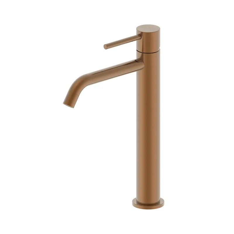 Wastafelkraan Hoog Wiesbaden Style XL Geborsteld Brons Koper Nu Kopen