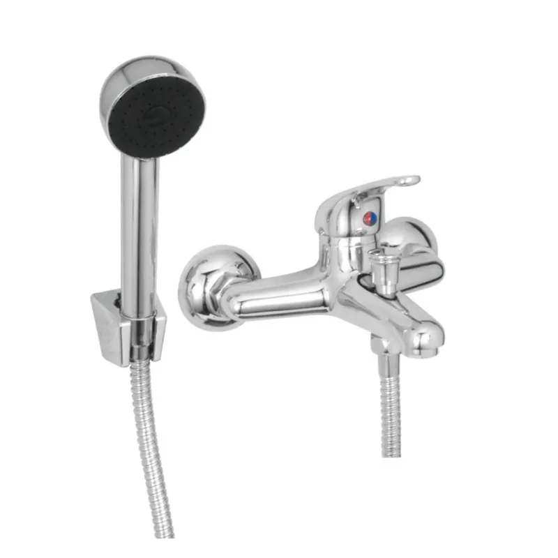 Flitsaanbieding Badkraan Go By Van Marcke Super Mengkraan Bad Douche Met Handdouche Chroom