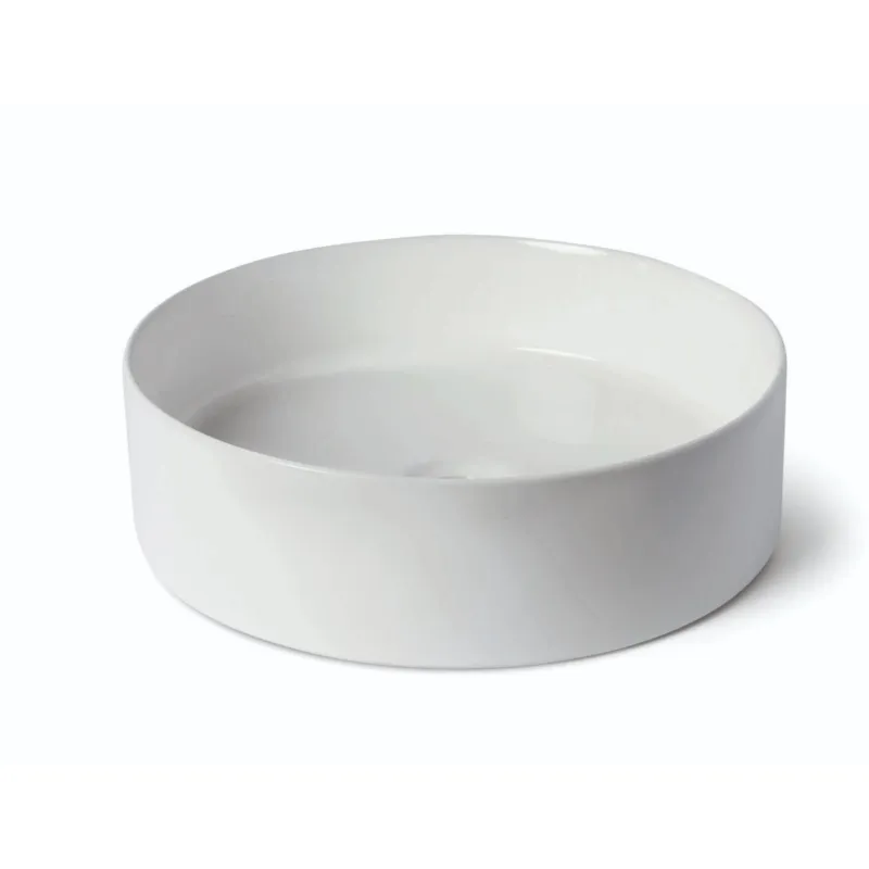 Voordeelprijs Waskom Luca Sanitair Ceramics Rond 39,4x39,4x11,5 Keramiek Glans Wit
