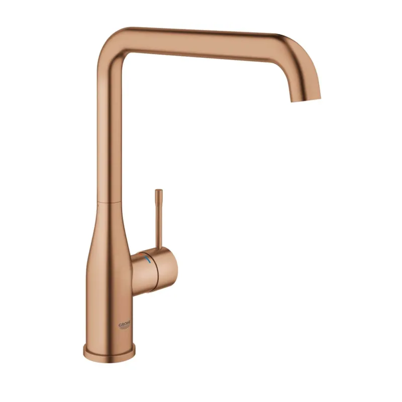Keukenkraan Grohe Essence Mengkraan met Hoge Uitloop Warm Sunset Geborsteld Tijdelijk Beschikbaar