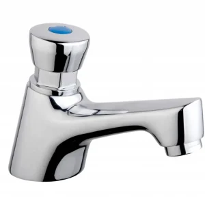 Populair Autostop Toiletkraan Zelfsluitend 1/2" Chroom.