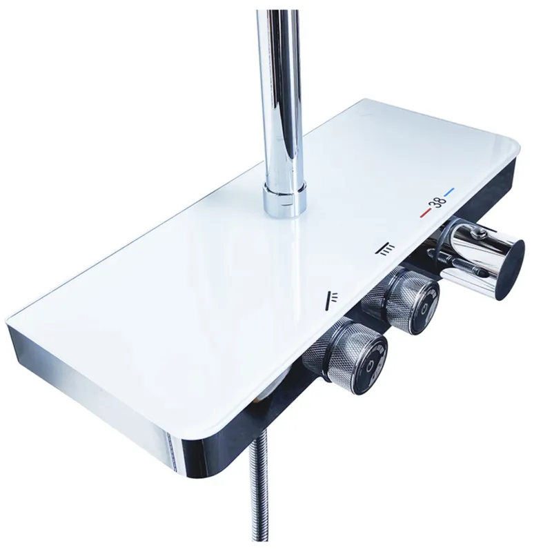 Doucheset Opbouw Aquasplash Pioggia Regendouche met Handdouche Chroom Express Levering