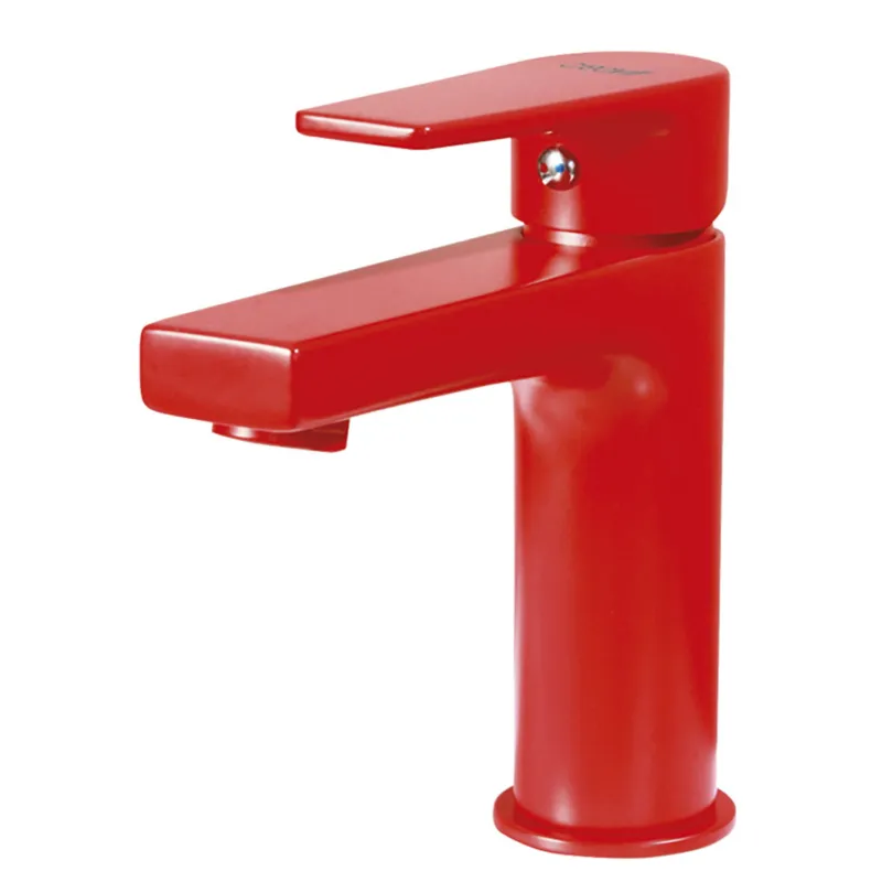 Wastafelkraan Creavit Sharp Mengkraan Rood Betrouwbaar