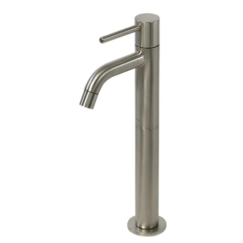 Direct Beschikbaar Fonteinkraan Plieger Napoli Hoog 28.4cm Geborsteld Chroom