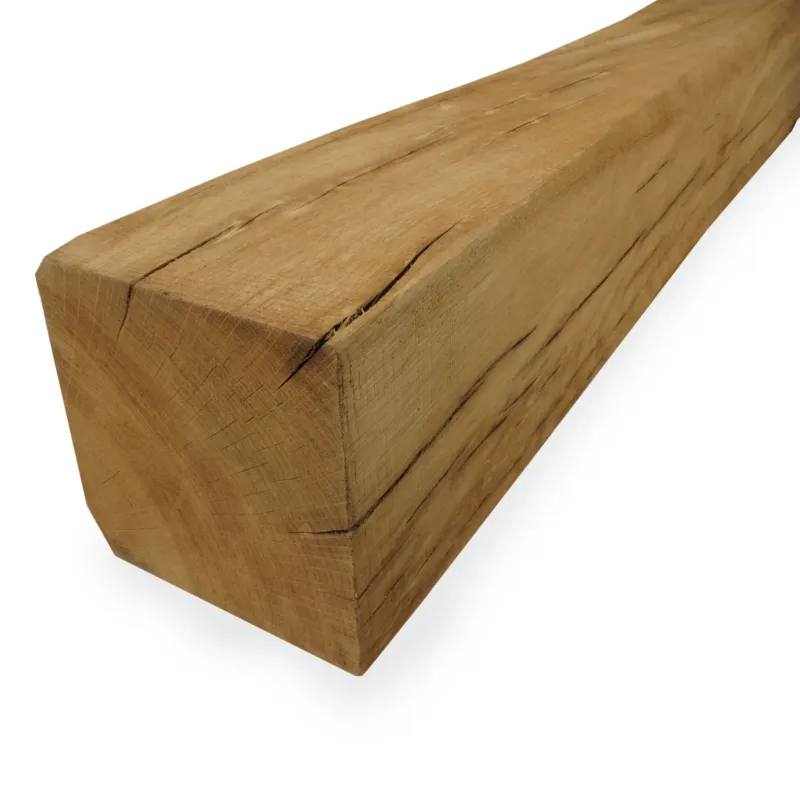 Merkproduct eiken - oude balk Oude eiken balk - 190x190 mm - gerookt - balk voor binnen / beschut buiten - verouderd eikenhout AD 20-25% - Oude eiken balk - 190x190 mm - gerookt: 600 cm