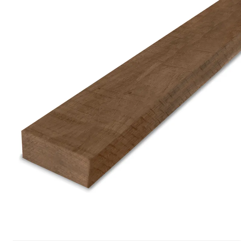 thermo - balk Thermo fraké balk - 52x105 mm - fijnbezaagd / ruw - balk voor buiten - thermisch gemodificeerd frake hout KD 8-12% - Thermo fraké balk - 52x105 mm - ruw: 425 cm Speciale Aanbieding