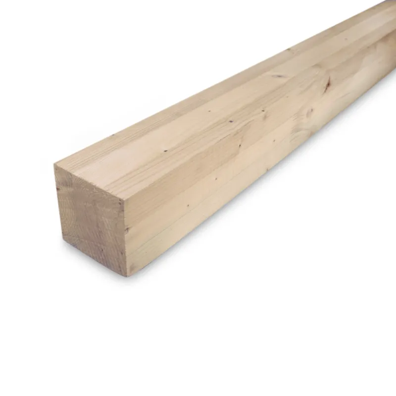 Weekendaanbieding vuren - balk Vuren balk - 91x91 mm - geschaafd - balk voor binnen - gelamineerd - vurenhout KD 18-20% - Per bundel - 54 stuks - Vuren balk - 91x91 mm - geschaafd: 450 cm