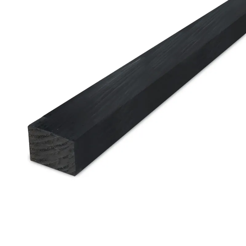 douglas - balk - zwart Zwart geïmpregneerd douglas balk - 45x75 mm - fijnbezaagd / ruw - balk voor buiten - zwart douglashout AD 20-25% - per bundel - 154 stuks - Zwart geïmpregneerd douglas balk - 45x75 mm - ruw: 300 cm Exclusieve Aanbieding