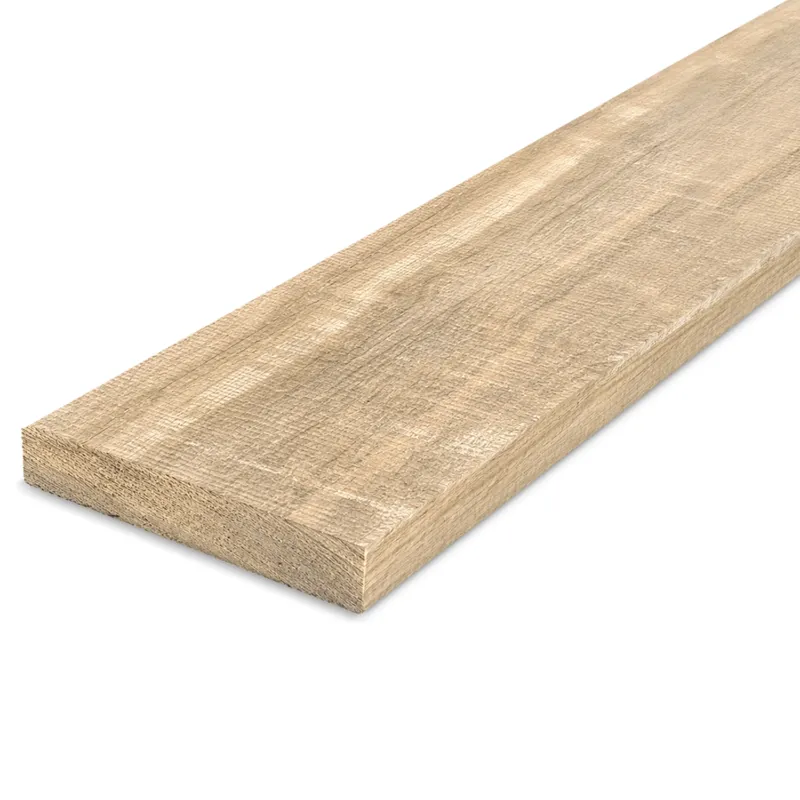 accoya - plank Accoya plank - 32x205 mm - fijnbezaagd / ruw - plank voor buiten - accoyahout MC <5% - Accoya plank - 32x205 mm - ruw: 360 cm Express Levering