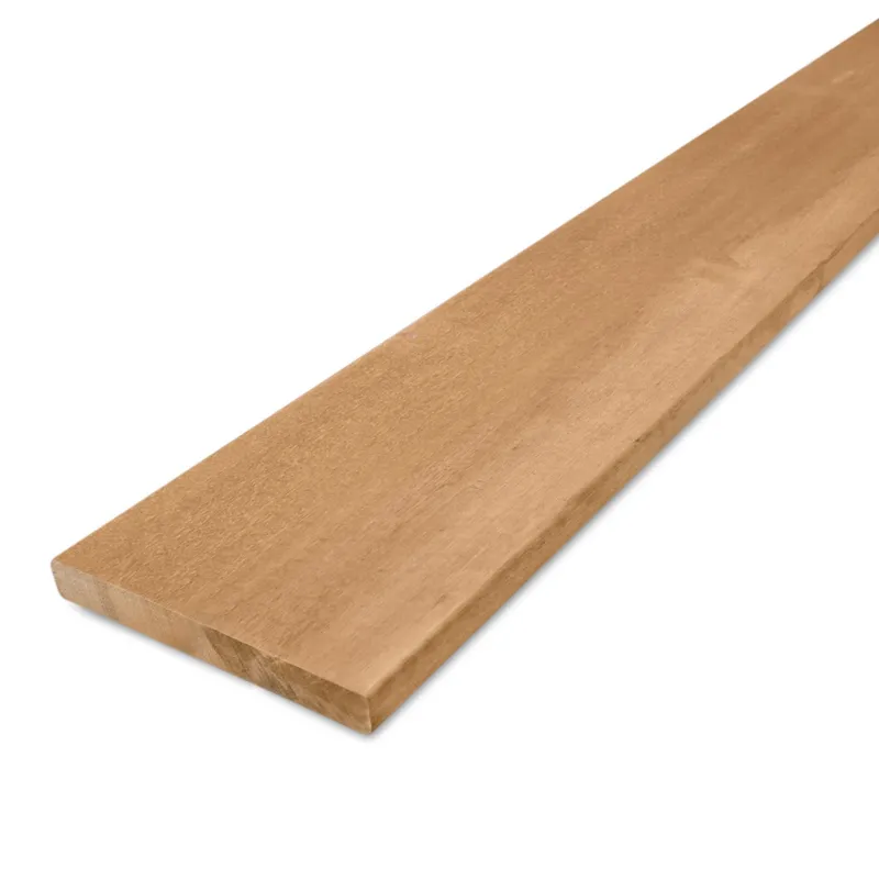 Meest Verkocht hardhout - plank Bangkirai plank - 28x190 mm - geschaafd - plank voor buiten - bankirai hardhout KD 18-20% - Bangkirai plank - 28x190 mm - geschaafd: 245 cm
