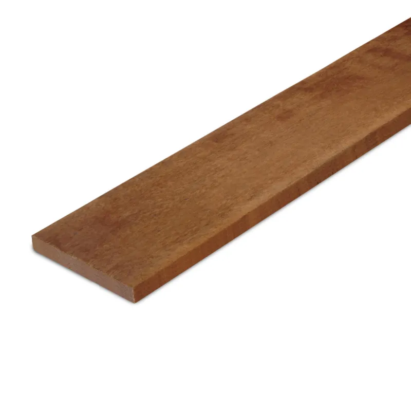 Gecertificeerd hardhout - plank Basralocus plank - 15x200 mm - fijnbezaagd / ruw - plank voor buiten - basralocus hardhout AD 20-25% - Basralocus plank - 15x200 mm - ruw: 200 cm