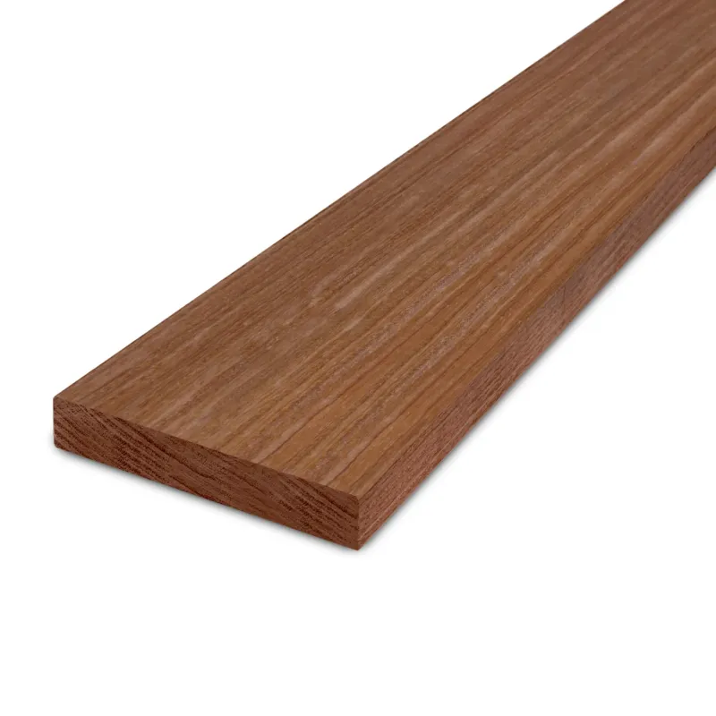 hardhout - plank Cumaru plank - 28x140 mm - geschaafd - plank voor buiten - cumaru hardhout KD 18-20% - Cumaru plank - 28x140 mm - geschaafd: 130 cm Goedkoop