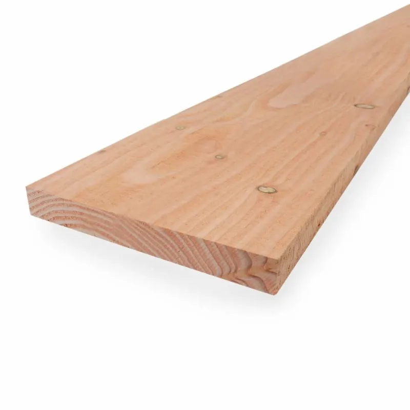 Tijdelijk Beschikbaar douglas - plank Douglas plank - 28x245 mm - fijnbezaagd / ruw - plank voor buiten - douglashout AD 20-25% - Douglas plank - 28x245 mm - ruw: 400 cm