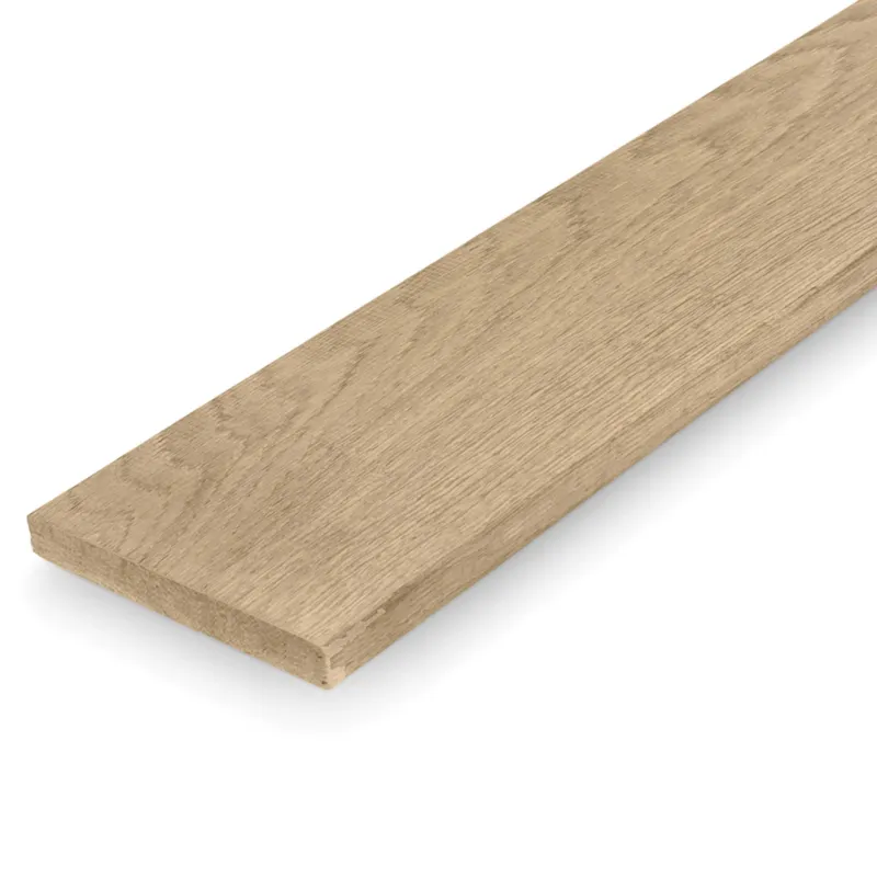 eiken - plank Eiken plank - 25x140 mm - geschaafd - plank voor buiten - eikenhout AD 20-25% - Eiken plank - 25x140 mm - geschaafd: 300 cm Betrouwbaar