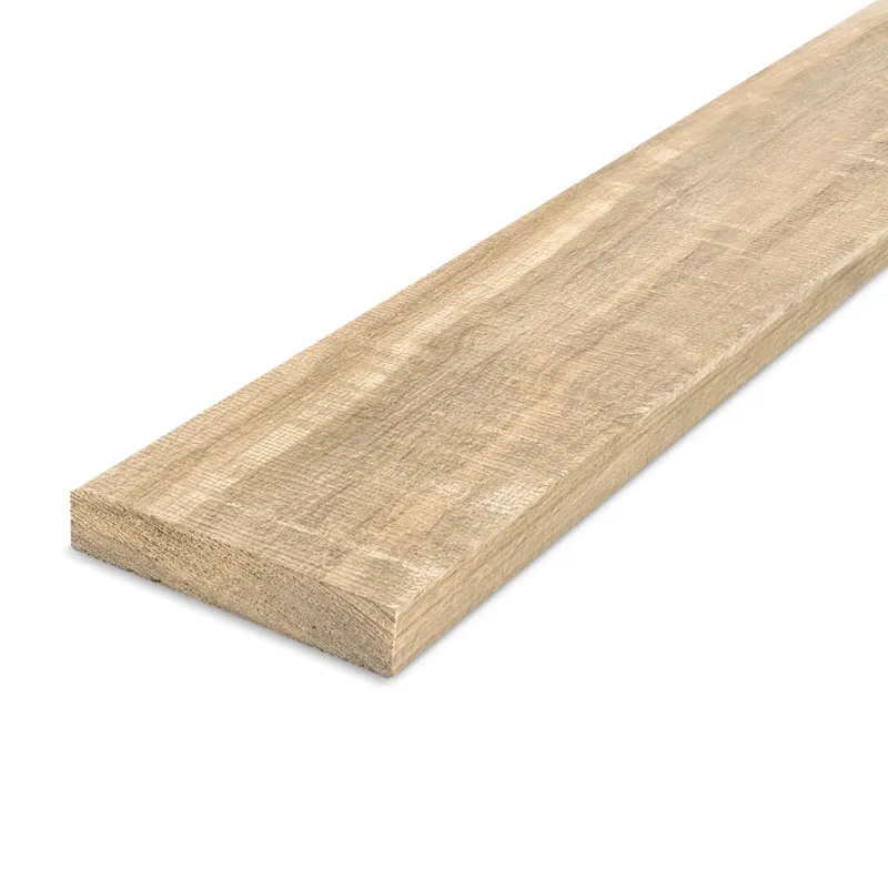 Betaalbaar accoya - plank Accoya plank - 25x150 mm - fijnbezaagd / ruw - plank voor buiten - accoyahout MC <5% - Accoya plank - 25x150 mm - ruw: 480 cm