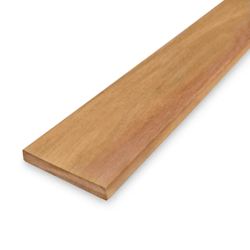 hardhout - plank Garapa plank - 21x145 mm - geschaafd - plank voor buiten - garapa hardhout KD 18-20% - Garapa plank - 21x145 mm - geschaafd: 90 cm Koop Vandaag