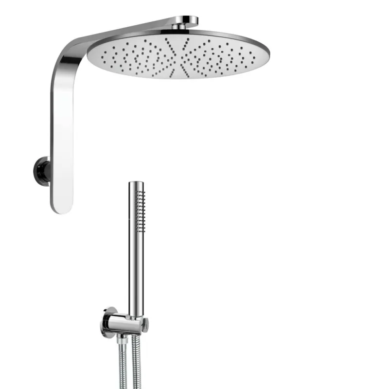Merkproduct Inbouw Regendouche Damast Doccia Lybra Tondo Chroom (excl Douchekraan)