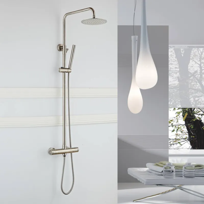 Beperkte Voorraad Regendouche BWS Exclusive 20cm met Staafhanddouche 304 RVS