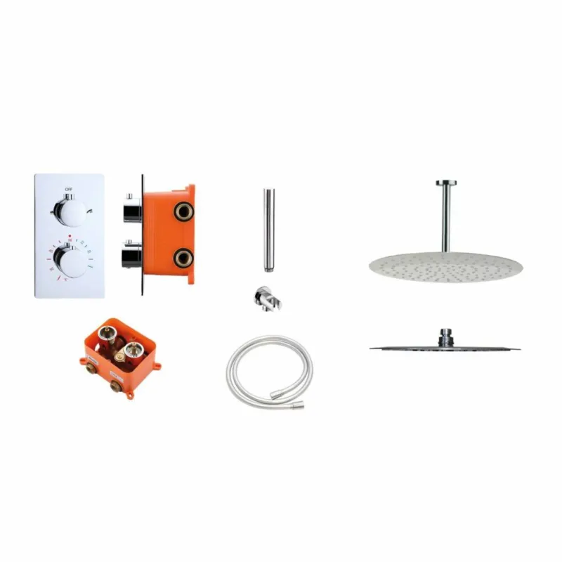 Direct Verzonden Regendoucheset Best Design Verona P200 Inbouw Met Inbouwbox Chroom