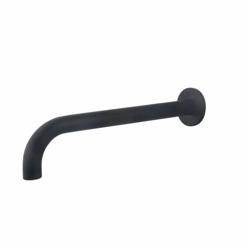 Wastafelkraan Wiesbaden Uitloop Rond 31,3 cm Mat Zwart Flitsaanbieding