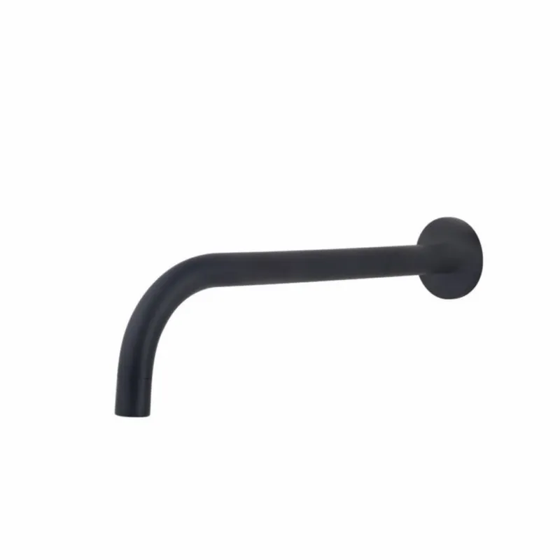 Uitloop Wiesbaden 18mm SLIM Rond 25,9 cm Mat Zwart Bestseller