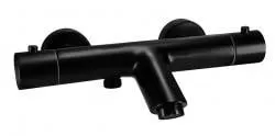 Favoriet Wiesbaden Rio Therm. badmengkraan 15cm mat zwart