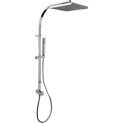 Gecertificeerd Barras Y Ducha Antikalk doucheset CUADRO Hoofddouche 250x250 mm 107131