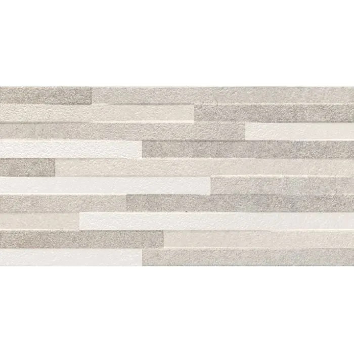 Korting Wandtegel Pierre Grey Decor 30X60 Rett, Mat (prijs per m2)