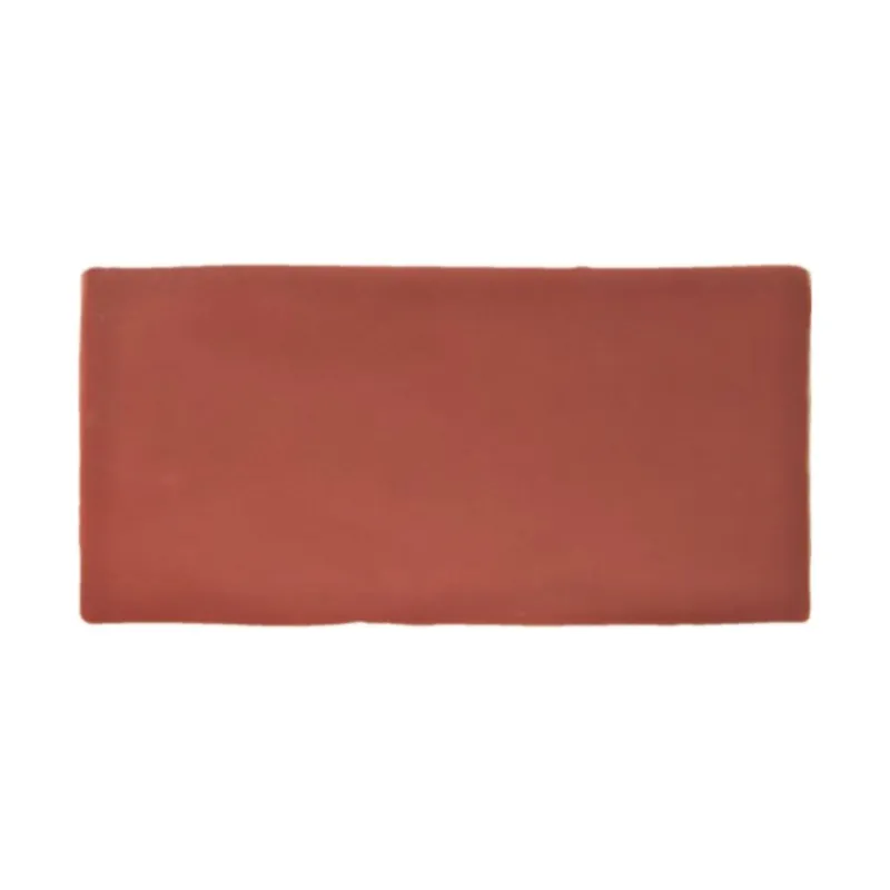 Wandtegel Atlas Garnet Mate 7.5x15 cm Mat Rood (prijs per m2) Flitsaanbieding